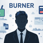 b u r n e r cloison identité numérique illustration