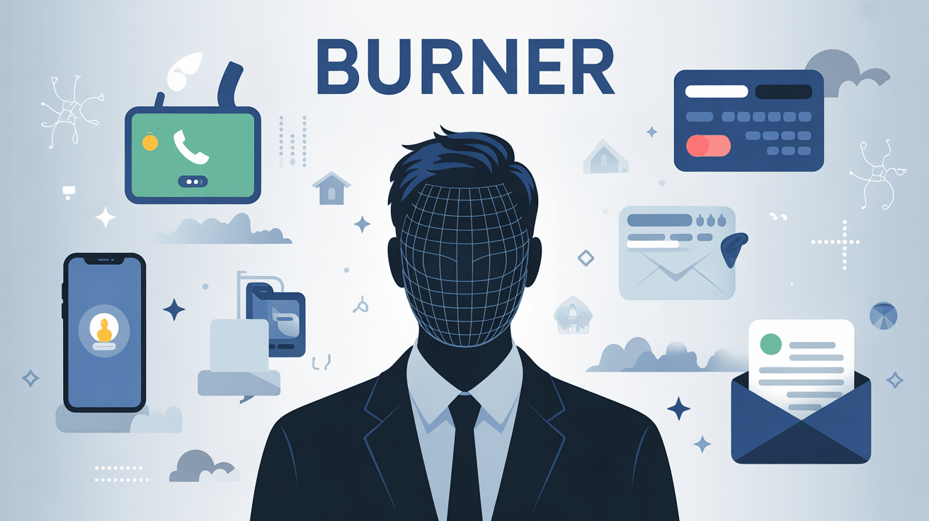b u r n e r cloison identité numérique illustration