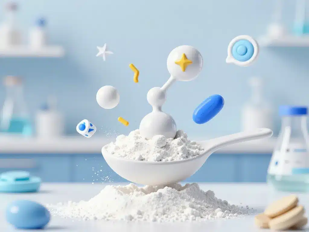 blanc d oeuf en poudre molécule protéine