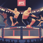 Ambiance spectaculaire carte UFC Abu Dhabi arène