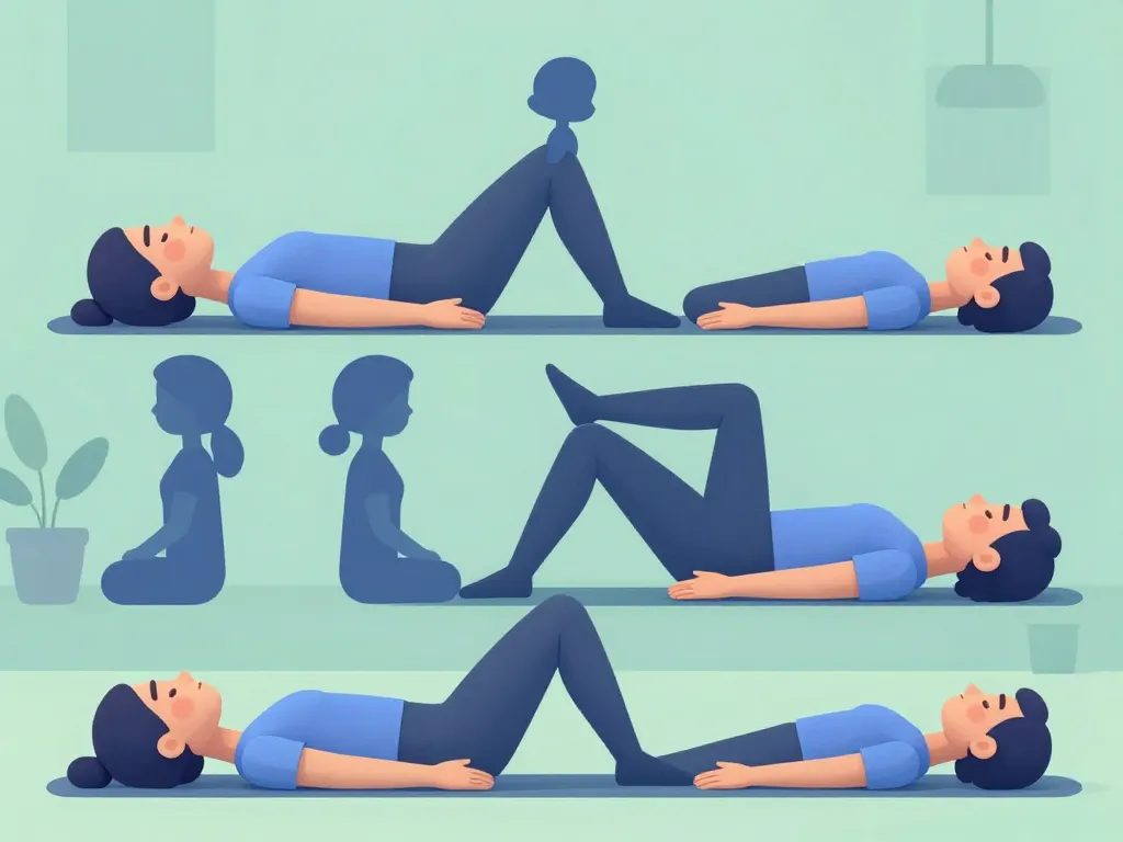 exercice comment contracter le périnée allongé respiration