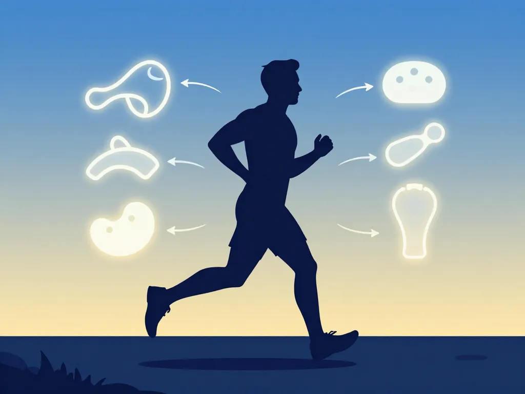 schéma metabolismes faire du sport a jeun