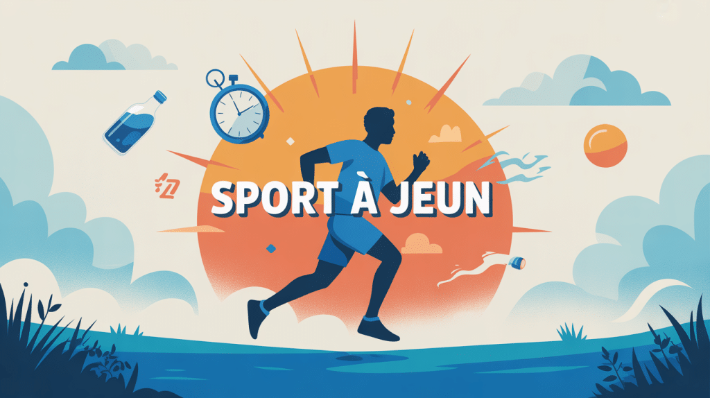 image sportive faire du sport a jeun matin dynamique