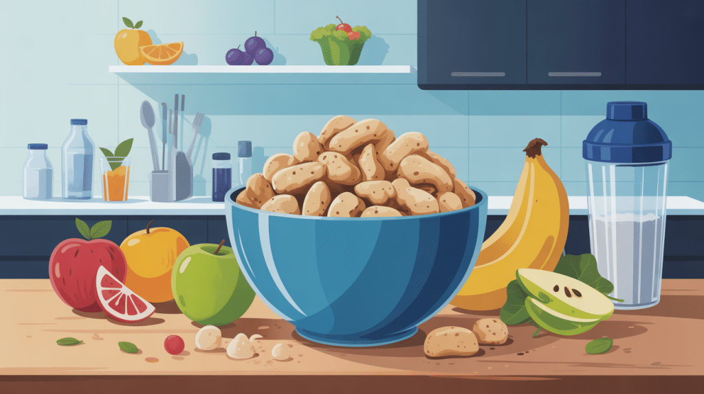 flocon d avoine prise de masse bol nutrition sportive