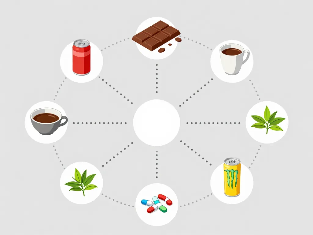 intolerance a la cafeine symptomes aliments boissons