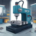 machine a frapper mcp marquage pièce métallique industriel