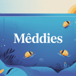 Illustration stylisée meddies tourbillons Atlantique Méditerranée