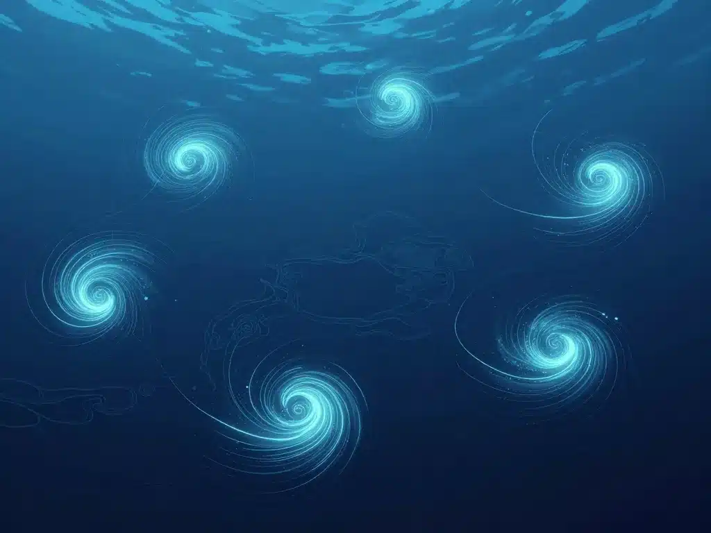 Visualisation meddies trajectoires vortex Atlantique abstrait