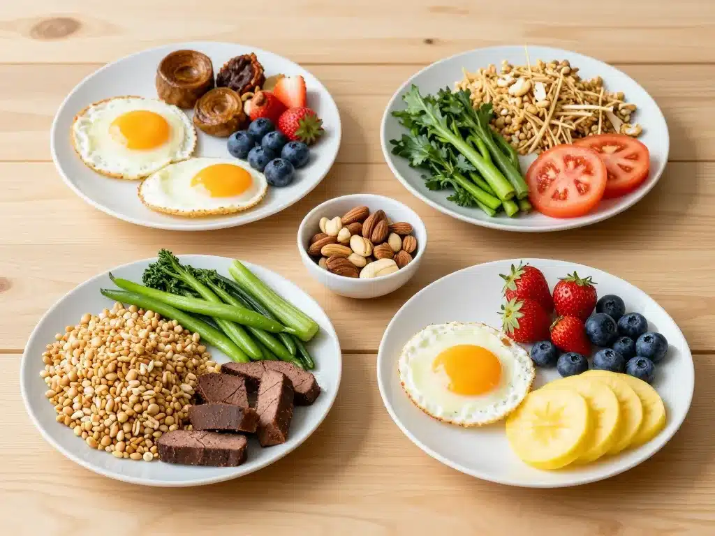 exemples repas 3000 calories par jour