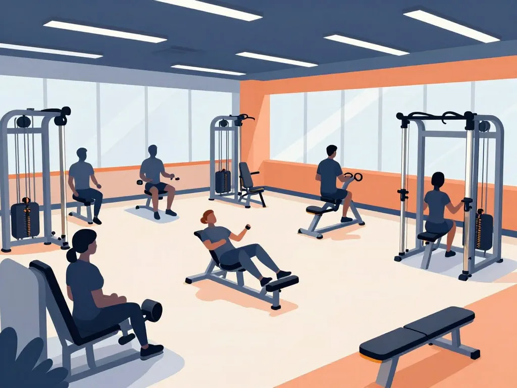 Panorama des nom des machines de musculation principales