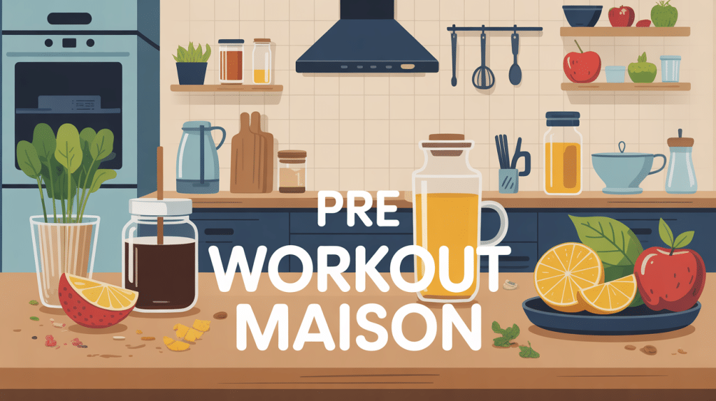 pre workout maison cuisine ingrédients naturels
