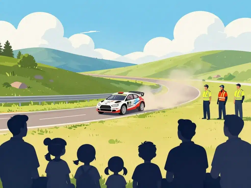 rallye de la lys 2024 spectateurs sécurité ambiance famille