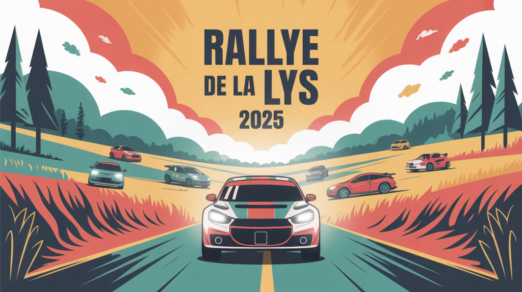 rallye de la lys 2024 course auto festive route nord