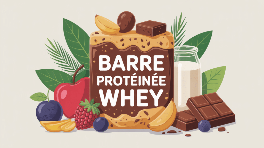 Préparation artisanale recette barre protéinée whey avec ingrédients naturels