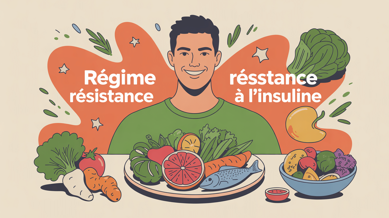 regime a suivre en cas de resistance a l insuline visuel aliments frais assiette