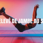 releve de jambe au sol abdos illustration dynamique