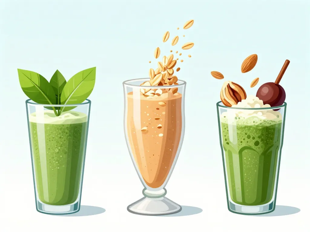 smoothie protéiné banane adapté perte de poids masse musculation