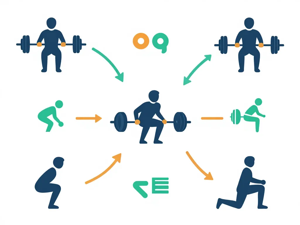 souleve de terre roumain halteres exercices programme jambes