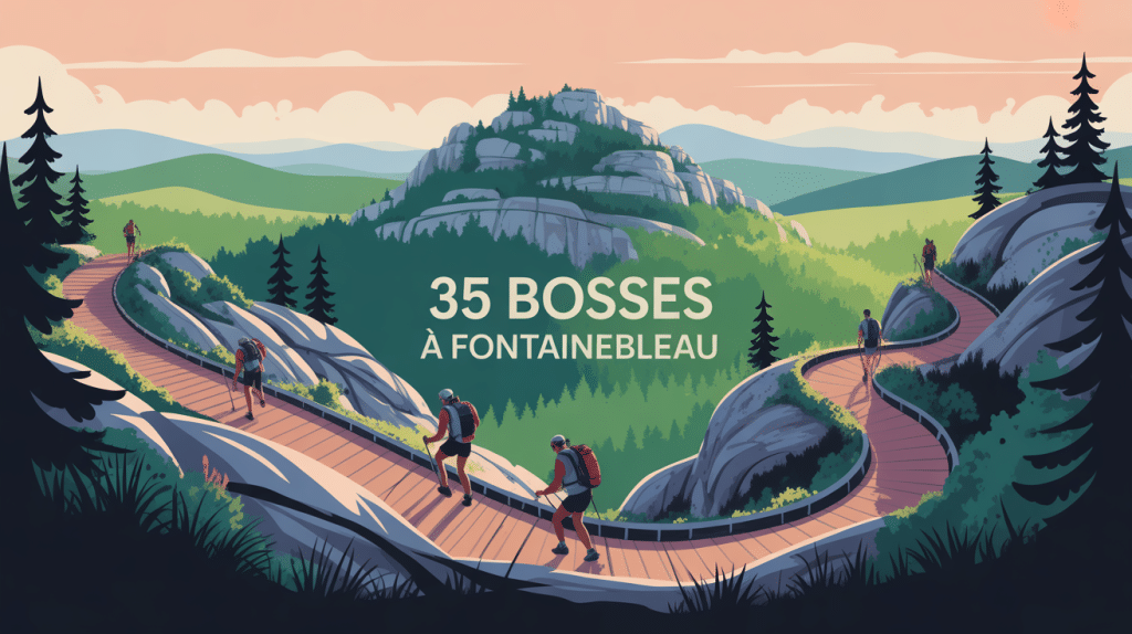 illustration circuit 35 bosses fontainebleau