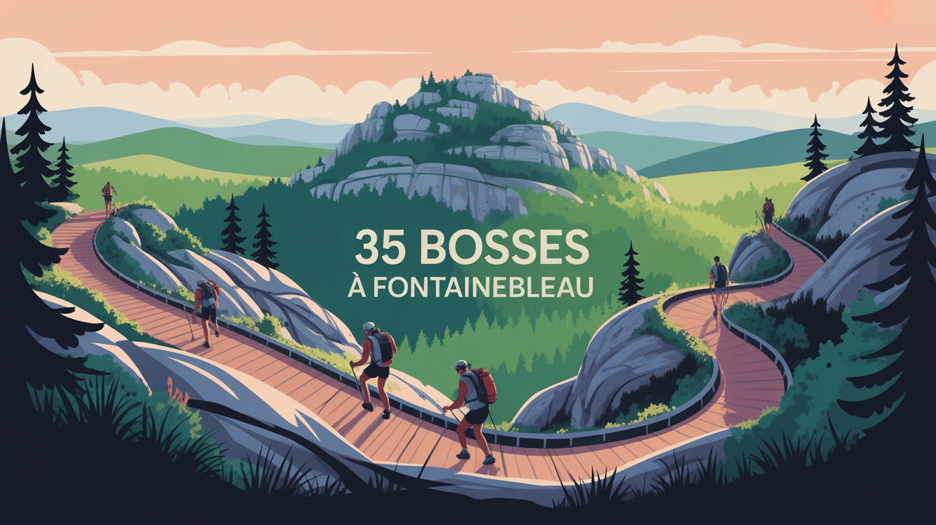 illustration circuit 35 bosses fontainebleau