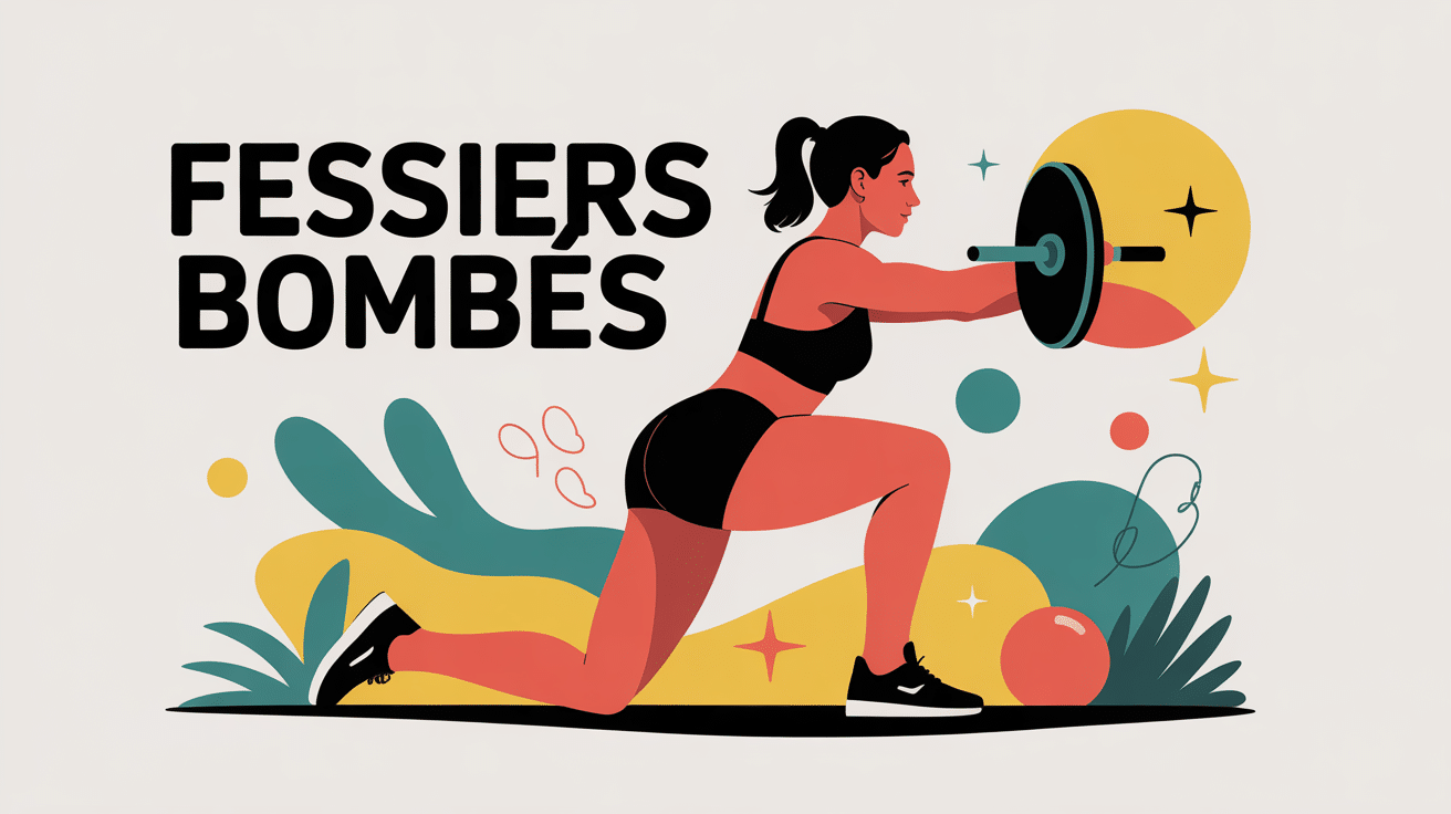 comment avoir des fessiers bombé image silhouette de dos en mouvement