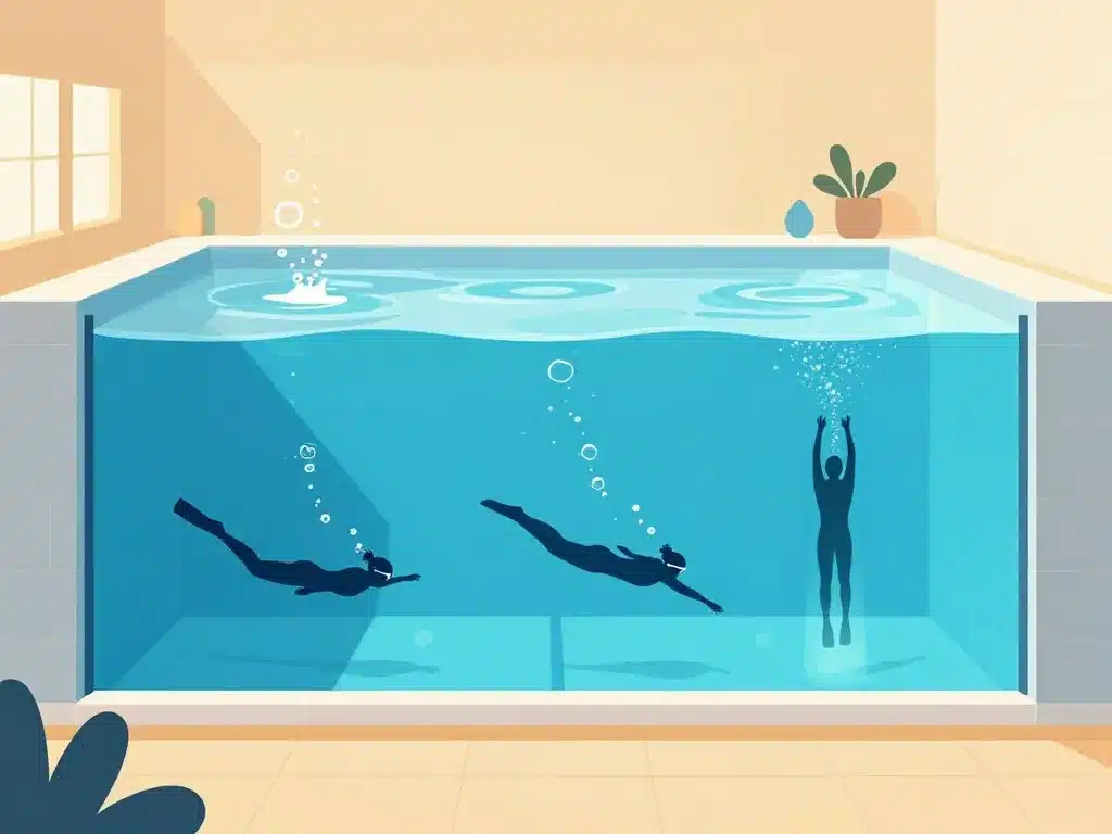 fosse plongée 40 mètres illustration environnement sécurisé