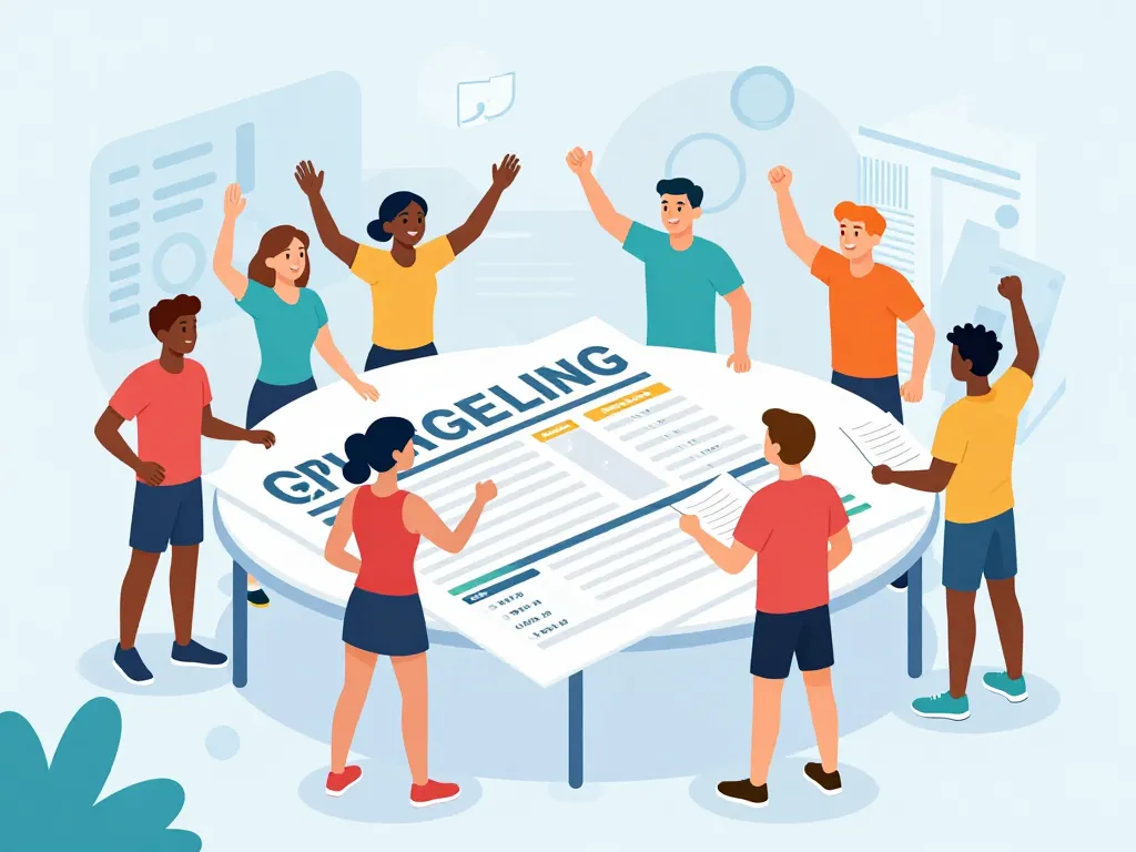 gazette course illustration groupe coureurs analyse résultats