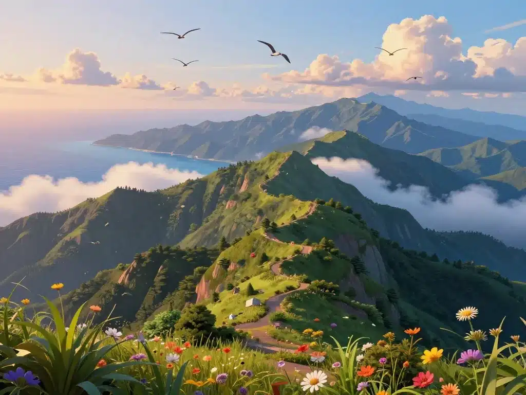 Paysages sommet Monte Aragnascu panorama Corse