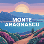 Panorama Monte Aragnascu Corse vue Ajaccio