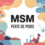 MSM perte de poids illustration silhouettes actives