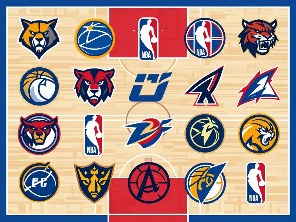 Panorama logo equipes nba familles