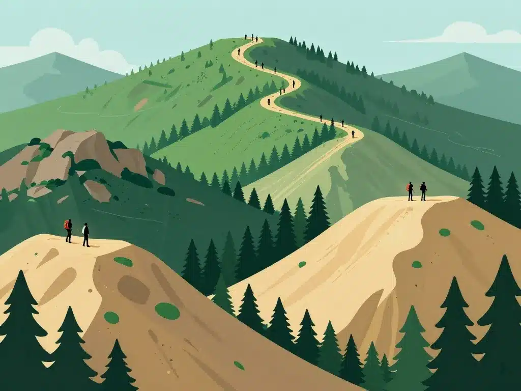 parcours 35 bosses fontainebleau paysage