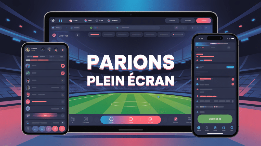 Illustration Parions plein écran sur tous les appareils