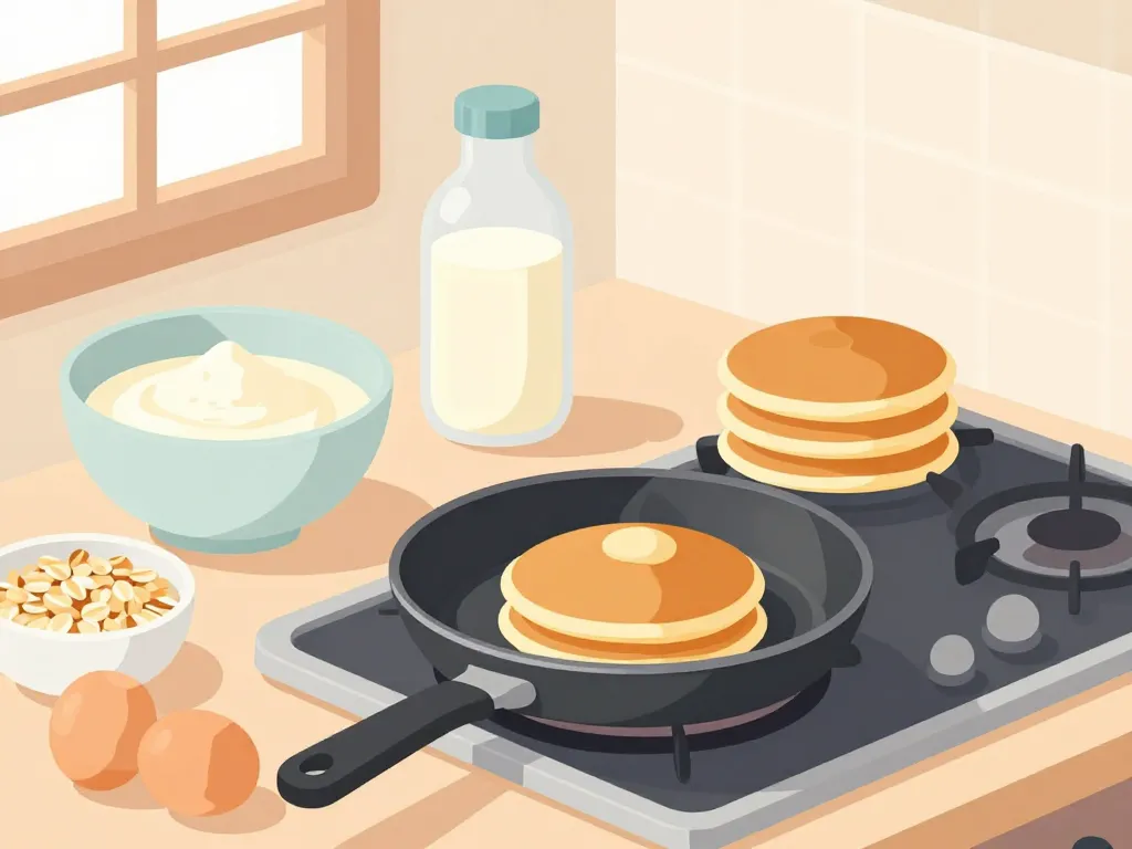 ingrédients recette pancake proteine whey bol pâte cuisson