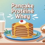 petit déjeuner recette pancake proteine whey pile golden pancakes whey œuf avoine