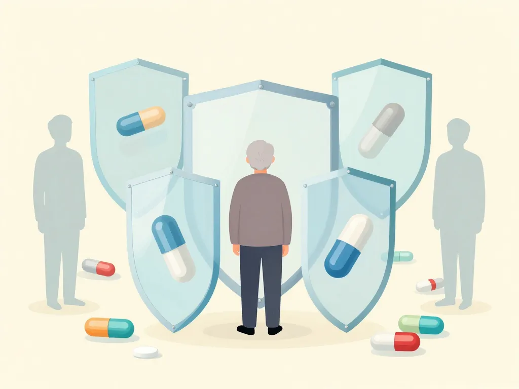 Sécurité complément alimentaire pour personnes âgées protection et vigilance