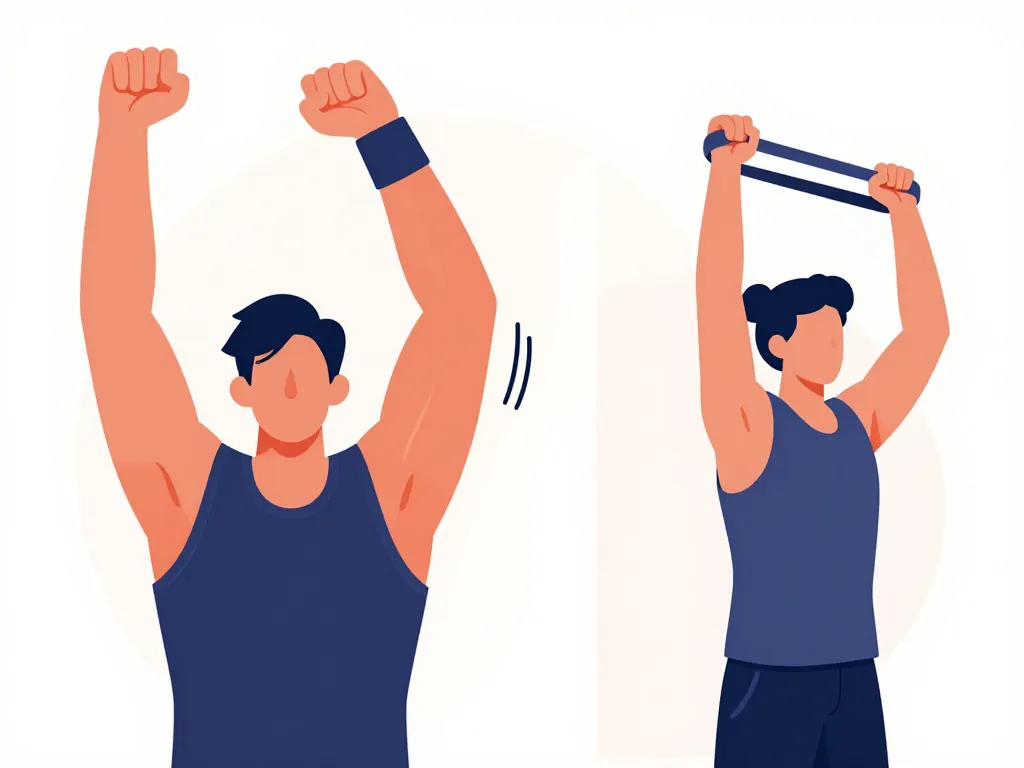 exercices étirement renforcement triceps court