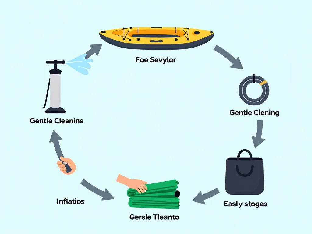 entretien utilisation kayak sevylor gonflable