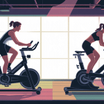 illustration centrale velo elliptique ou tapis de course salle de sport