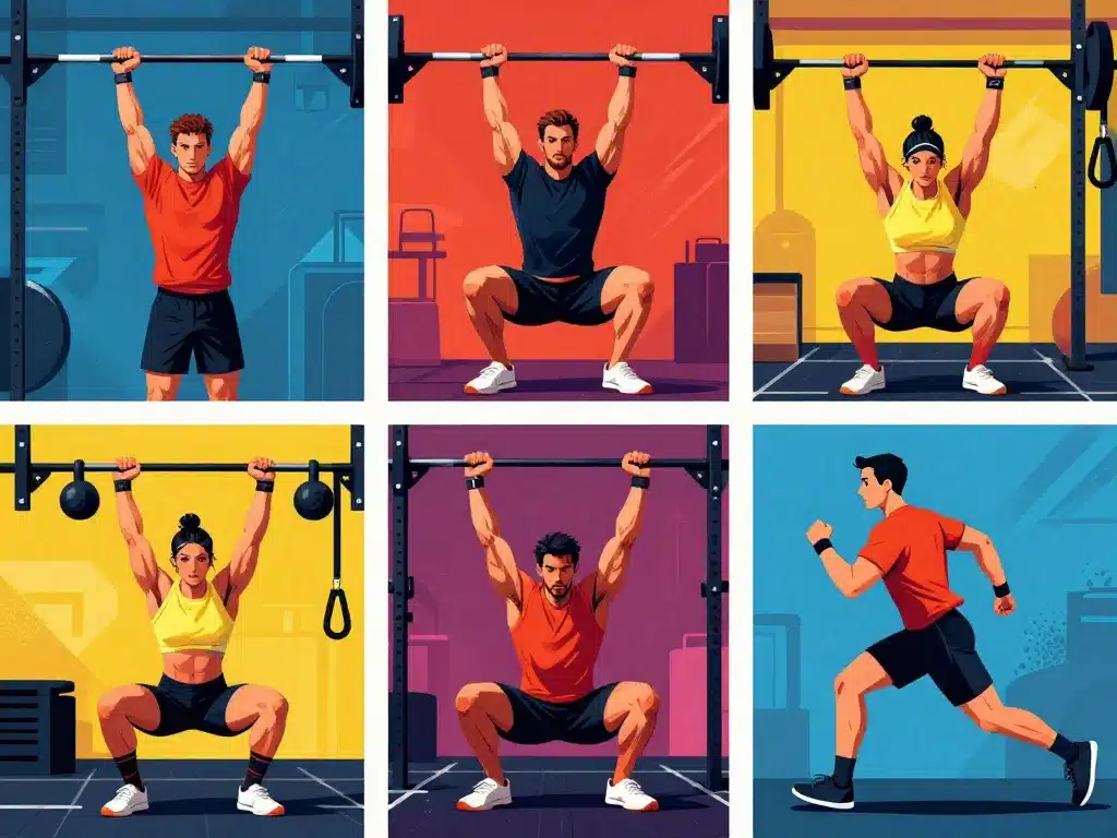 exemples wod definition crossfit mouvements icôniques