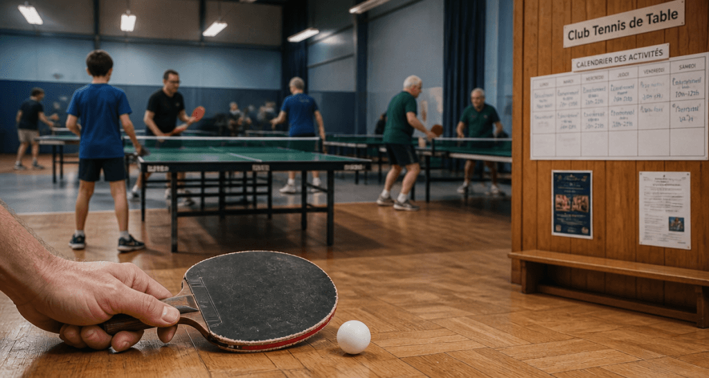 club ping pong autour de moi salle joueurs