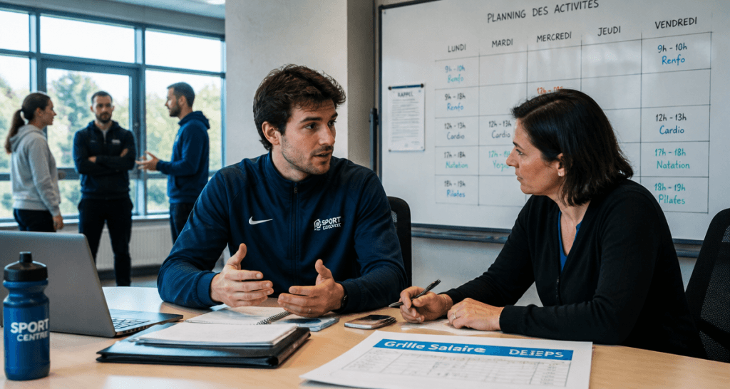 dejeps salaire discussion responsable