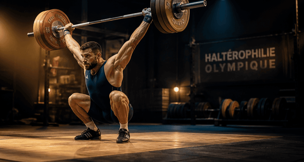 en quoi consiste l halterophilie arraché olympique