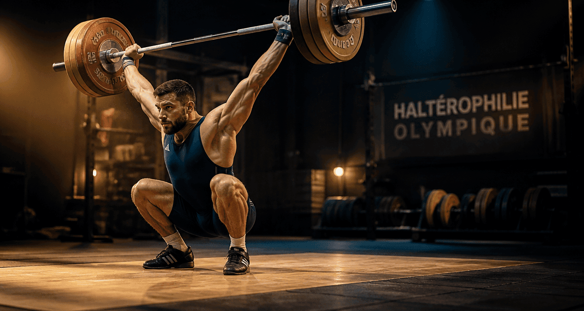 en quoi consiste l halterophilie arraché olympique