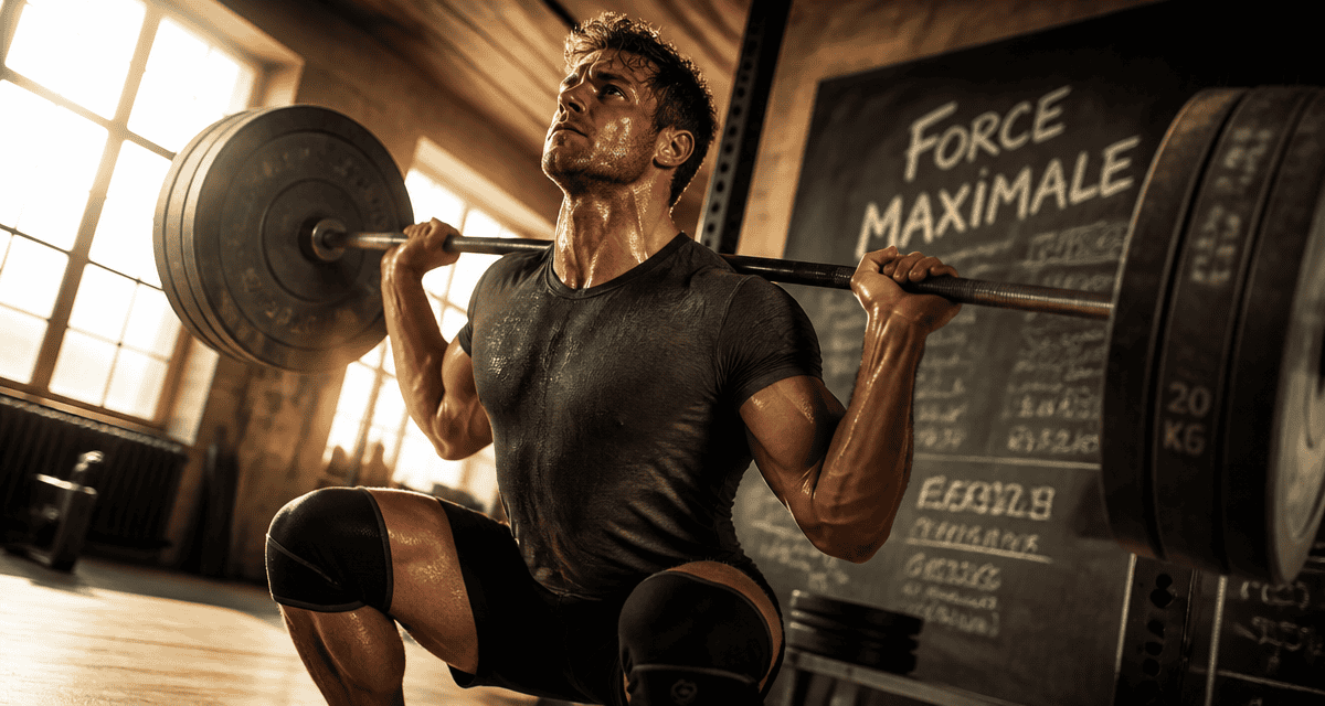 force musculation athlète squat