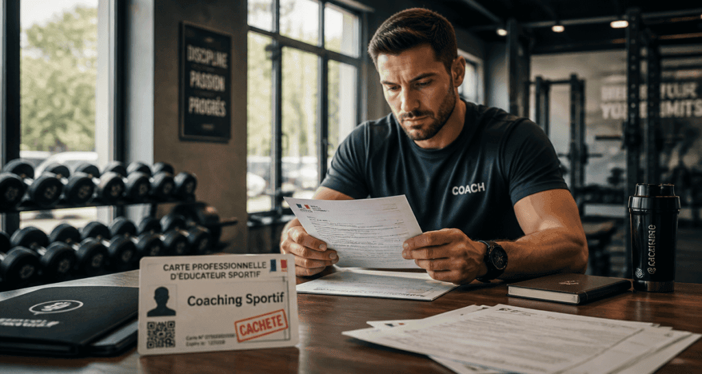 formation pour coach sportif carte professionnelle