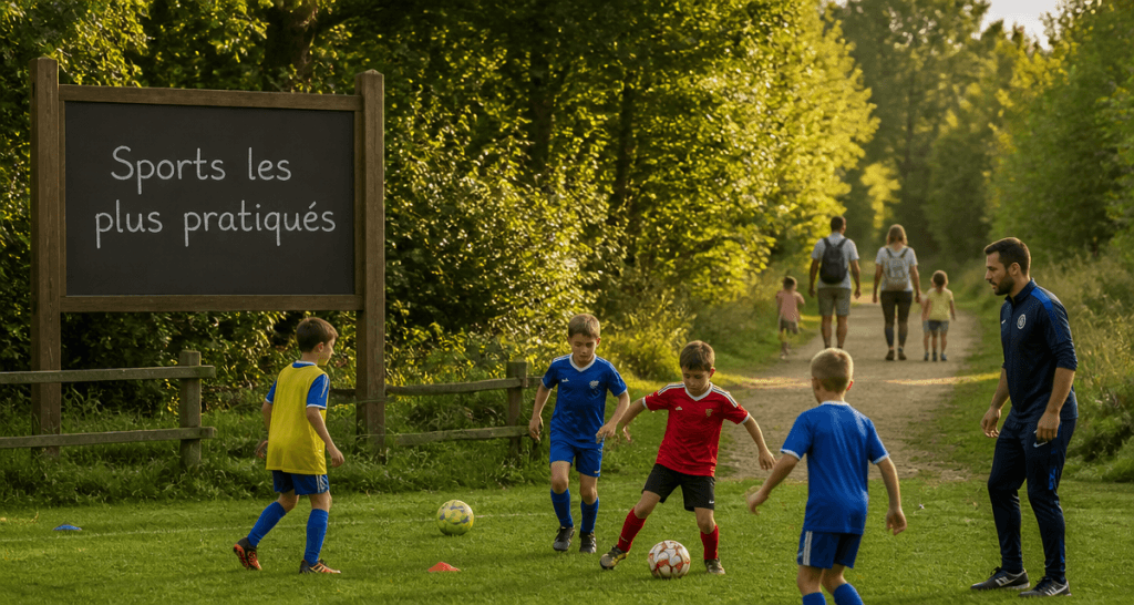 le sport le plus pratiqué en france football et randonnée