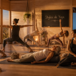 les differents types de yoga postures et styles en studio