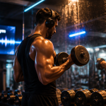 musique pour gym athlète haltères