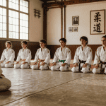 ordre des ceintures au judo, judokas sur tatami